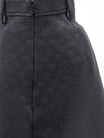 Gucci Women's Gucci Primavera GG Cotton Blend Mini Skirt Black