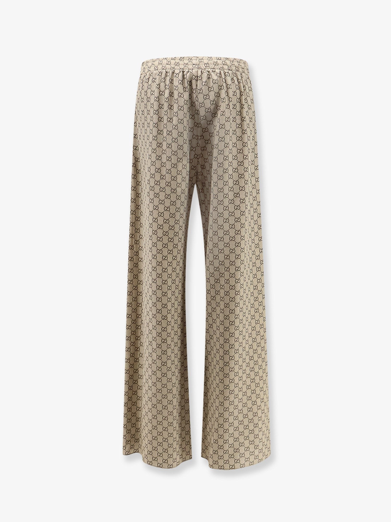 Gucci Women's Gucci Primavera Silk Trousers Beige