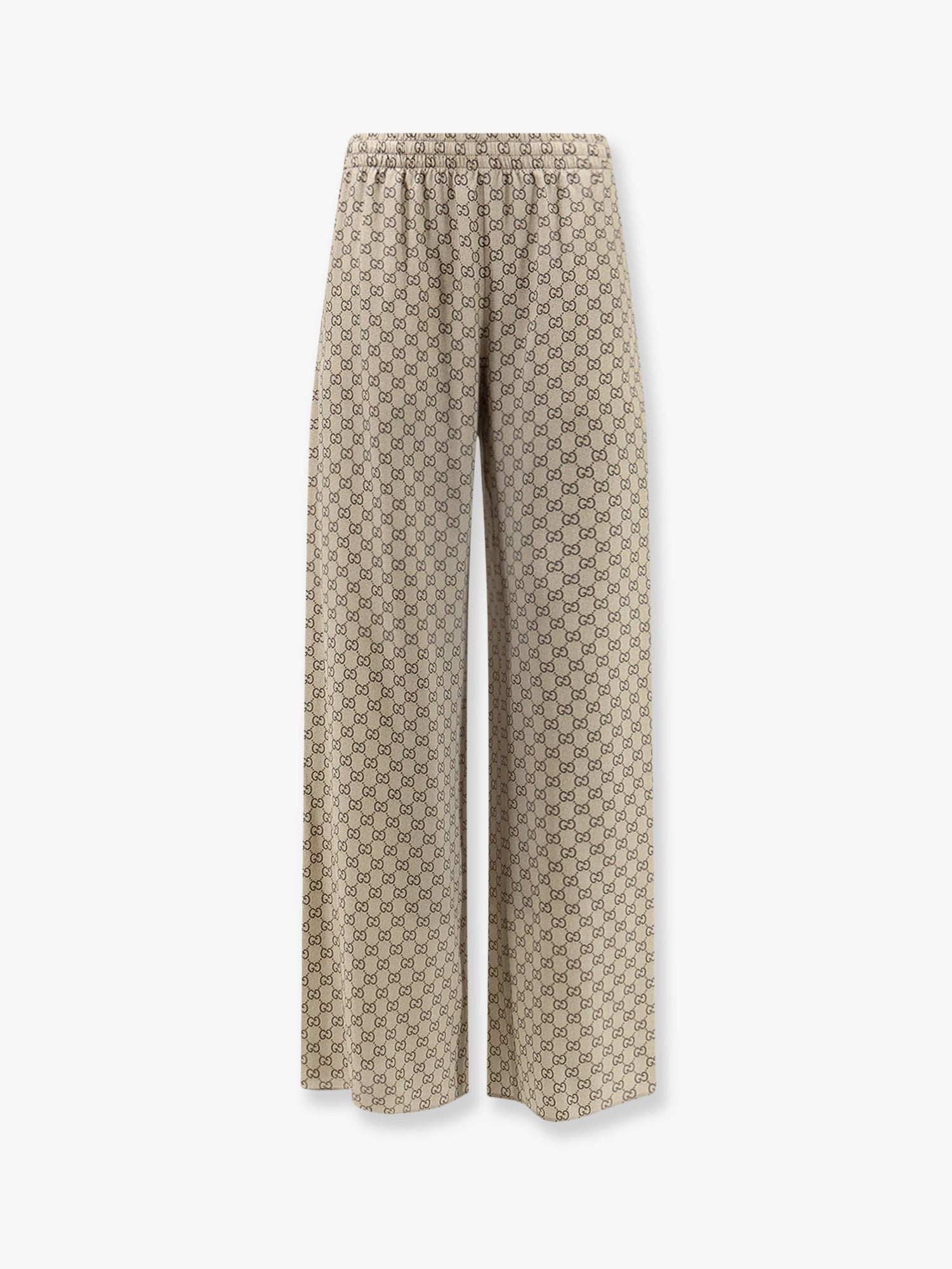 Gucci Women's Gucci Primavera Silk Trousers Beige