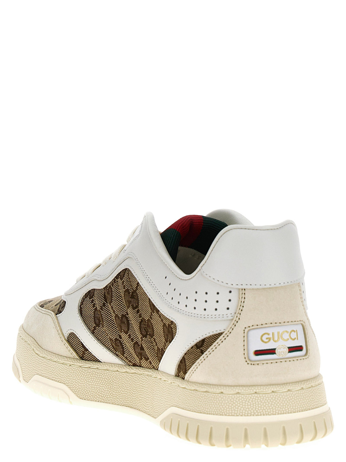Gucci Gucci Re Web Sneakers Beige