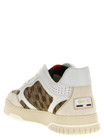 Gucci Gucci Re Web Sneakers Beige
