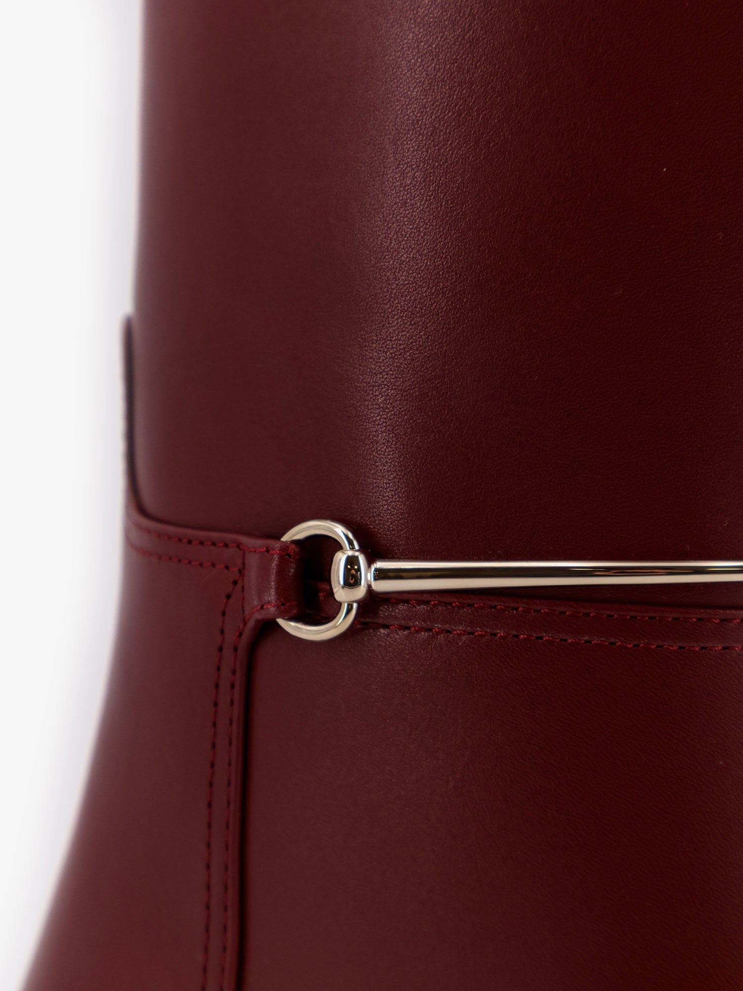 Gucci Women's Gucci Rosso Ancora Leather Boots Red