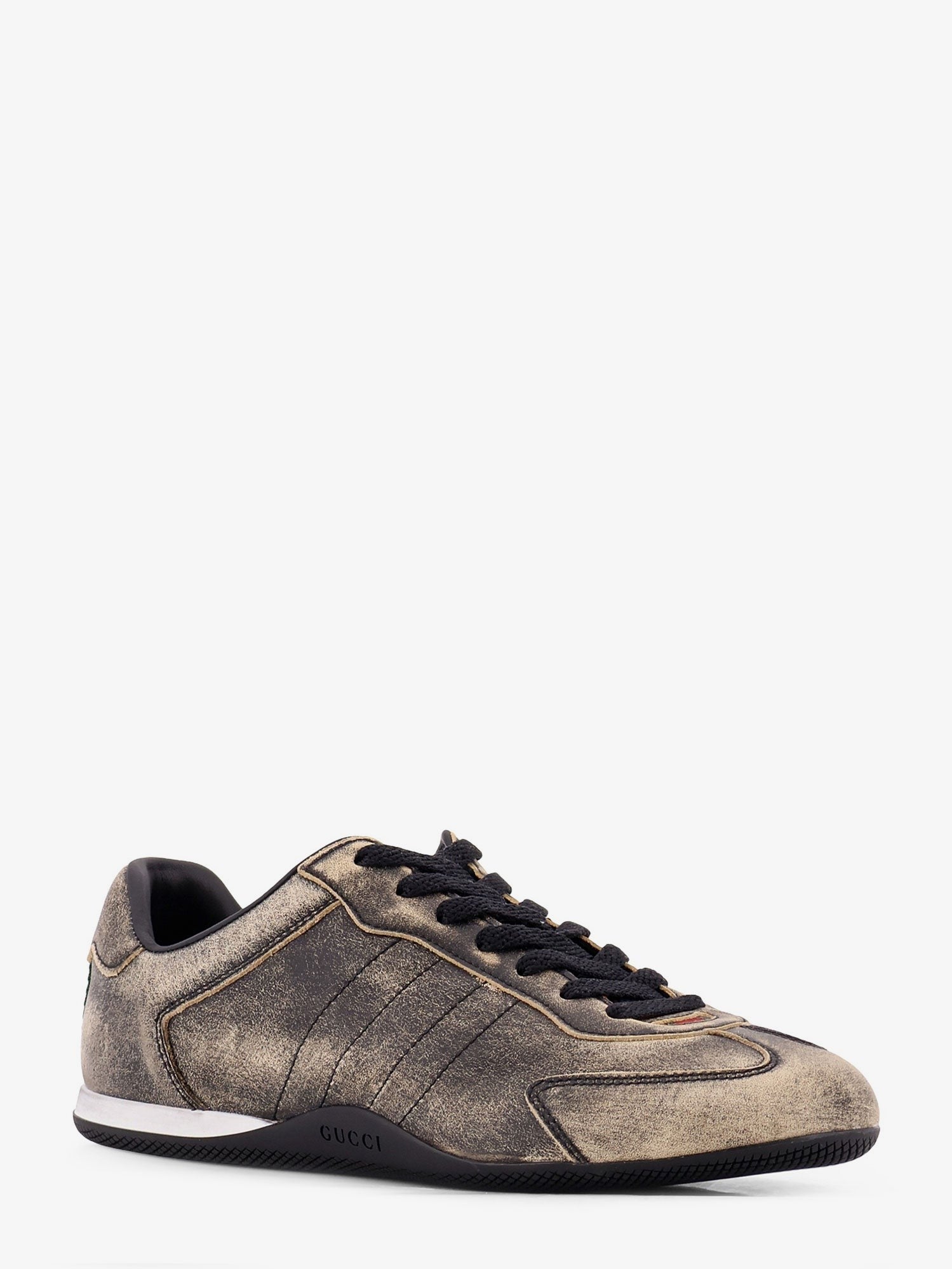 Gucci Women's Gucci Shift Élavé Leather Sneakers Black