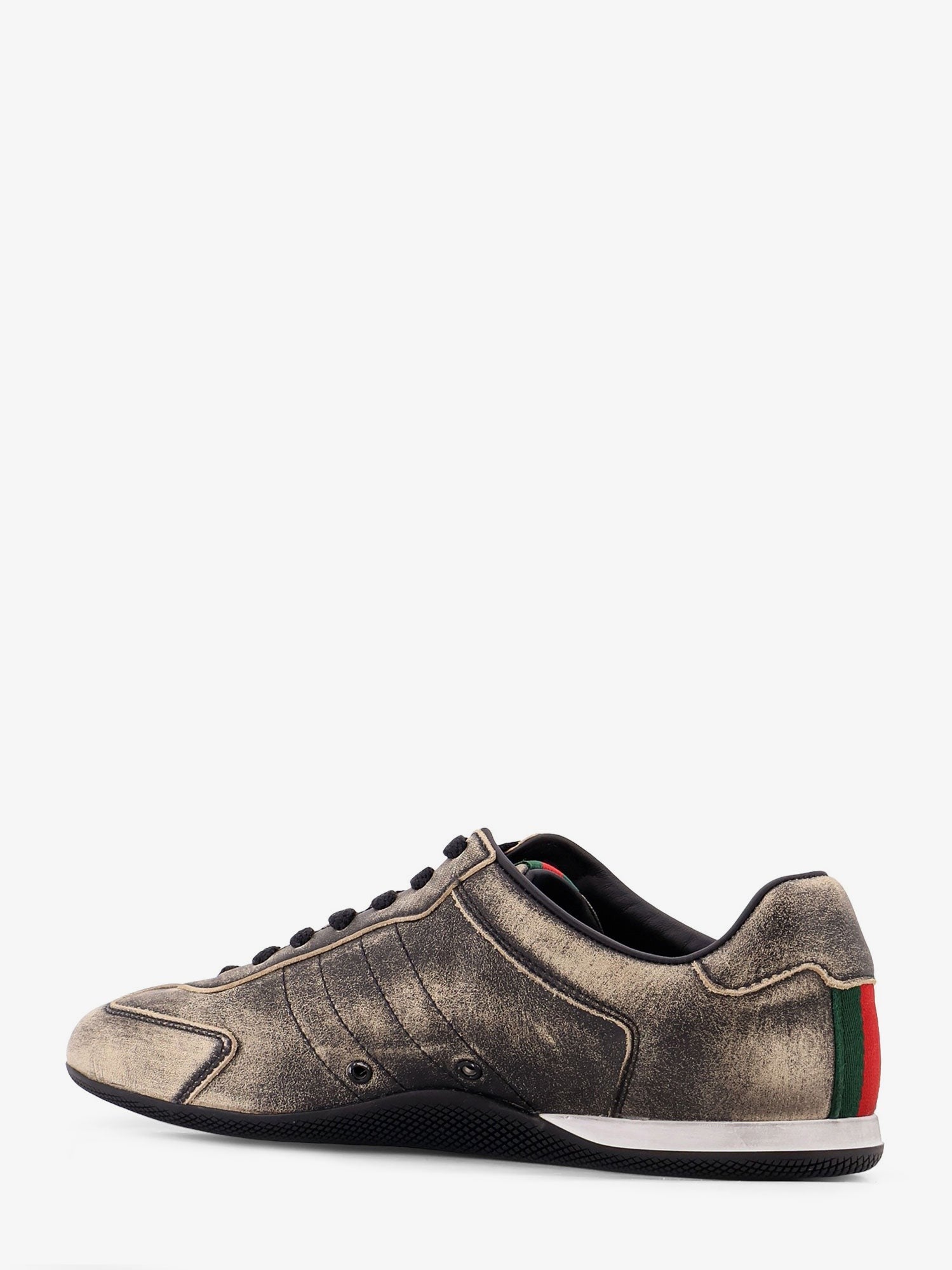 Gucci Women's Gucci Shift Élavé Leather Sneakers Black