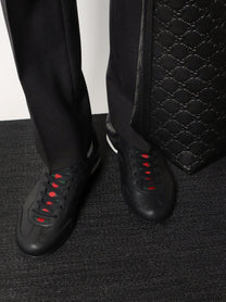 Gucci Men's Gucci Shift Leather Sneakers Black