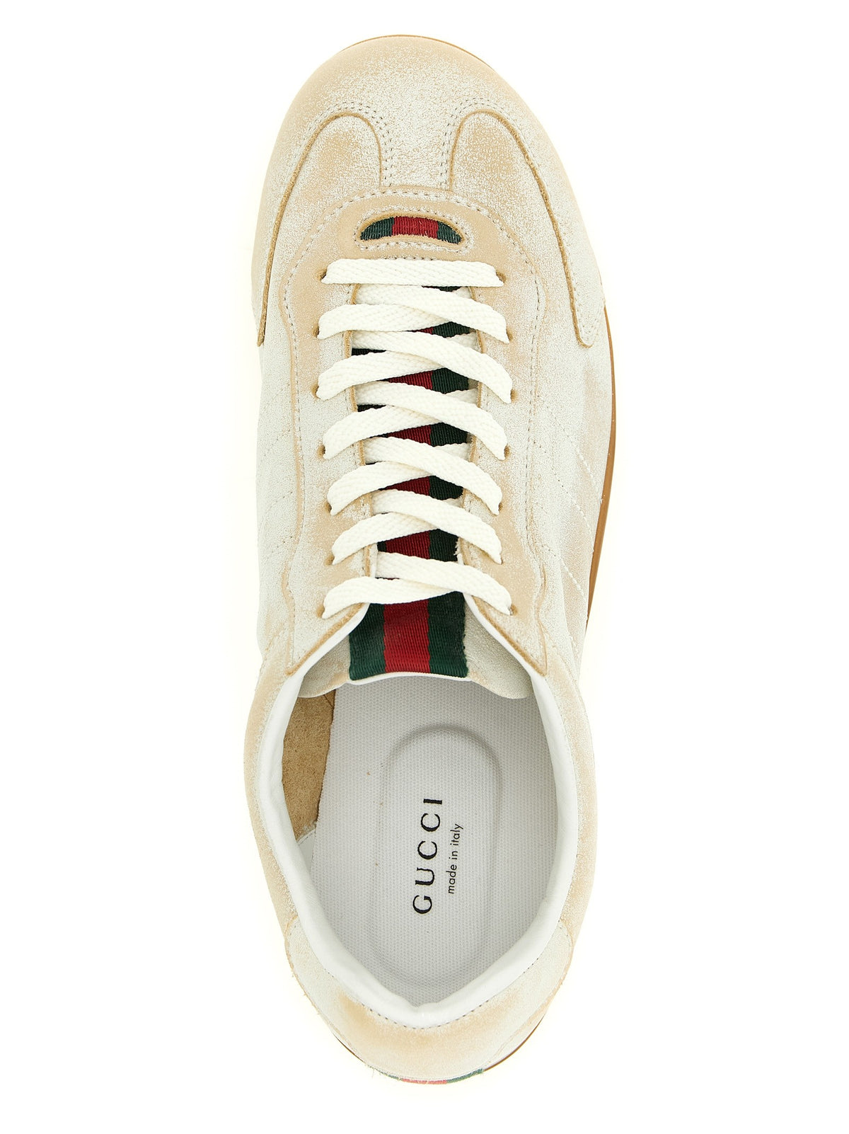 Gucci Gucci Shift Sneakers Beige, view 4