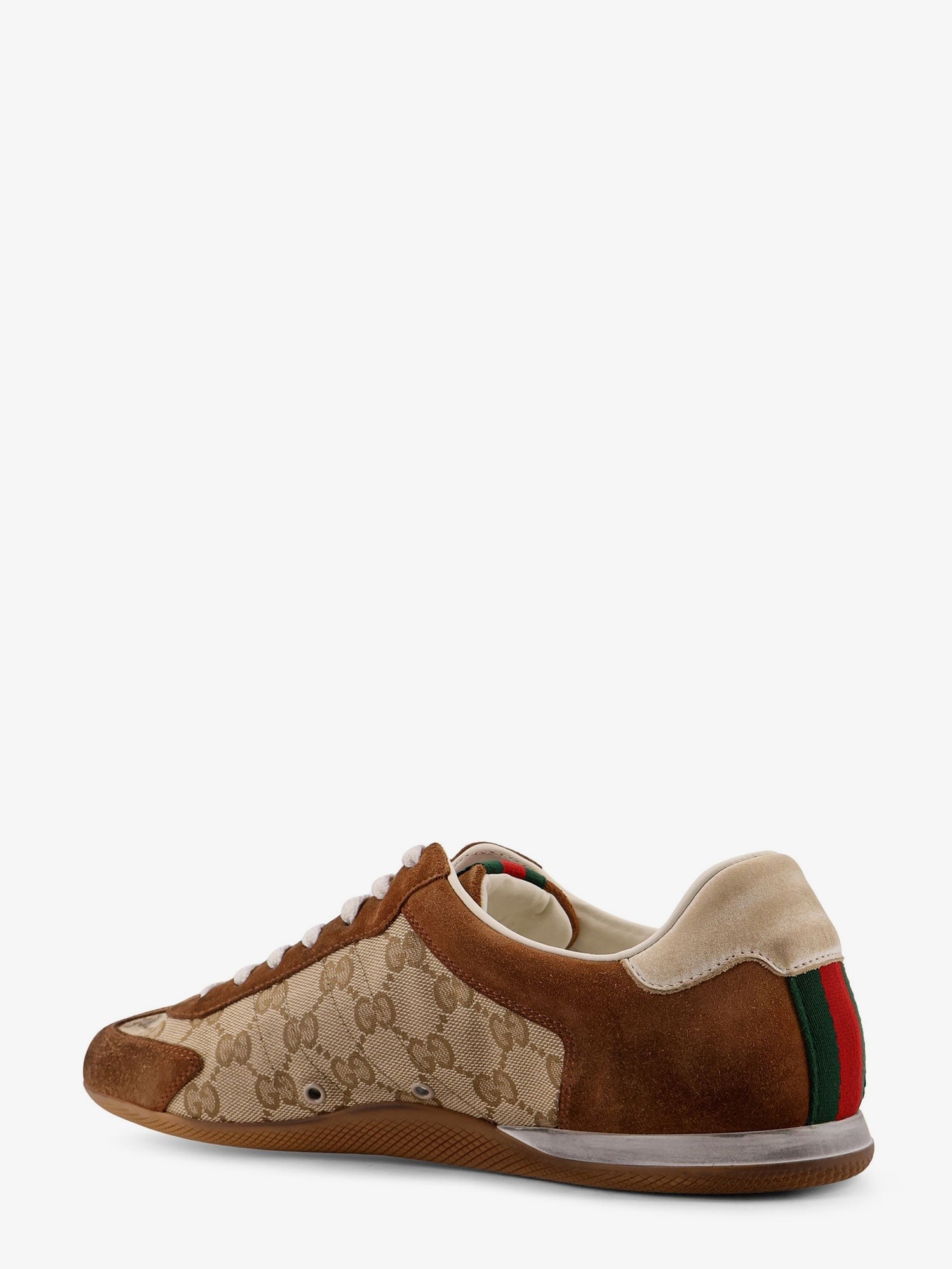 Gucci Men's Gucci Shift Suede Sneakers Yellow