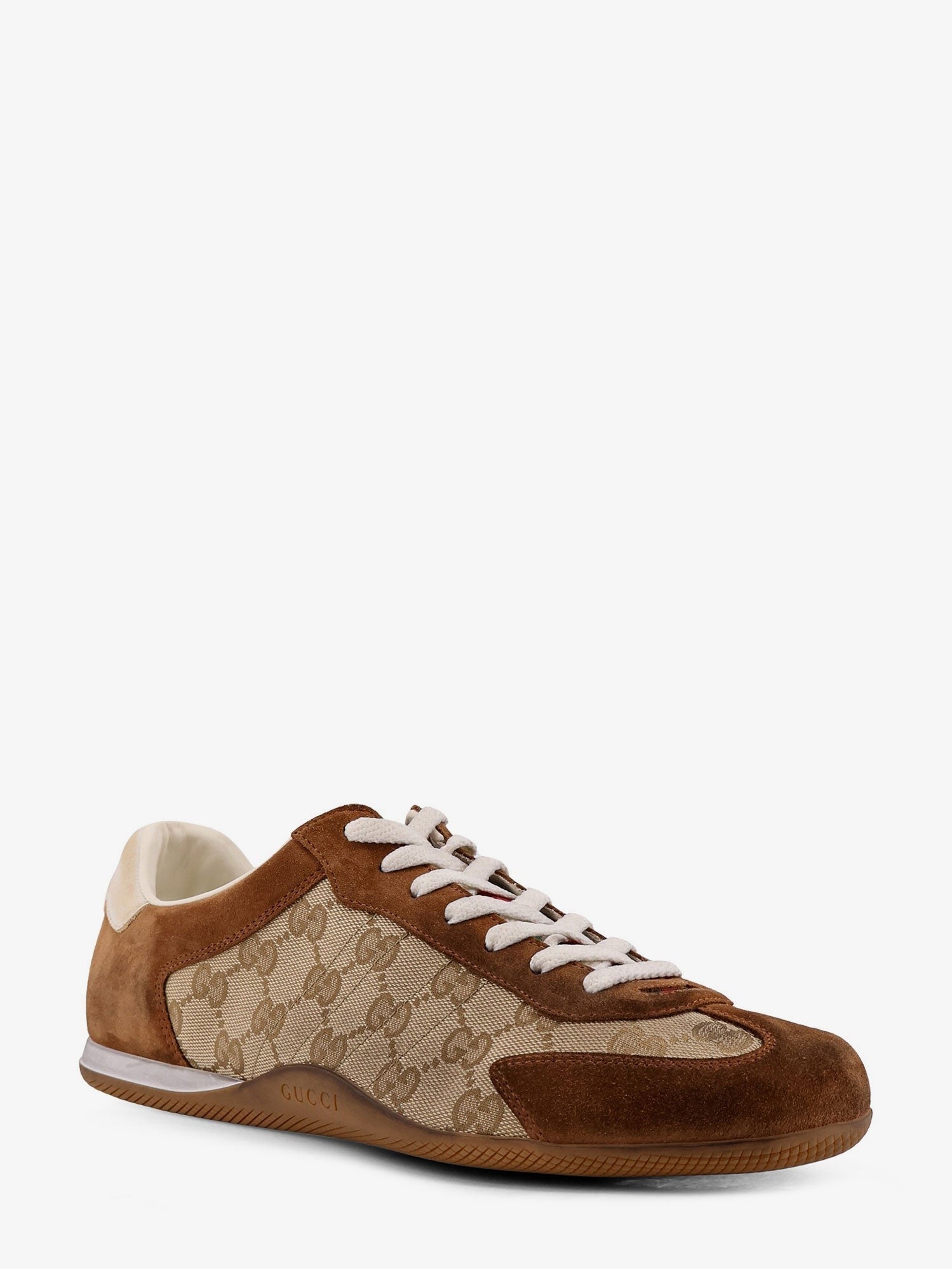 Gucci Men's Gucci Shift Suede Sneakers Yellow