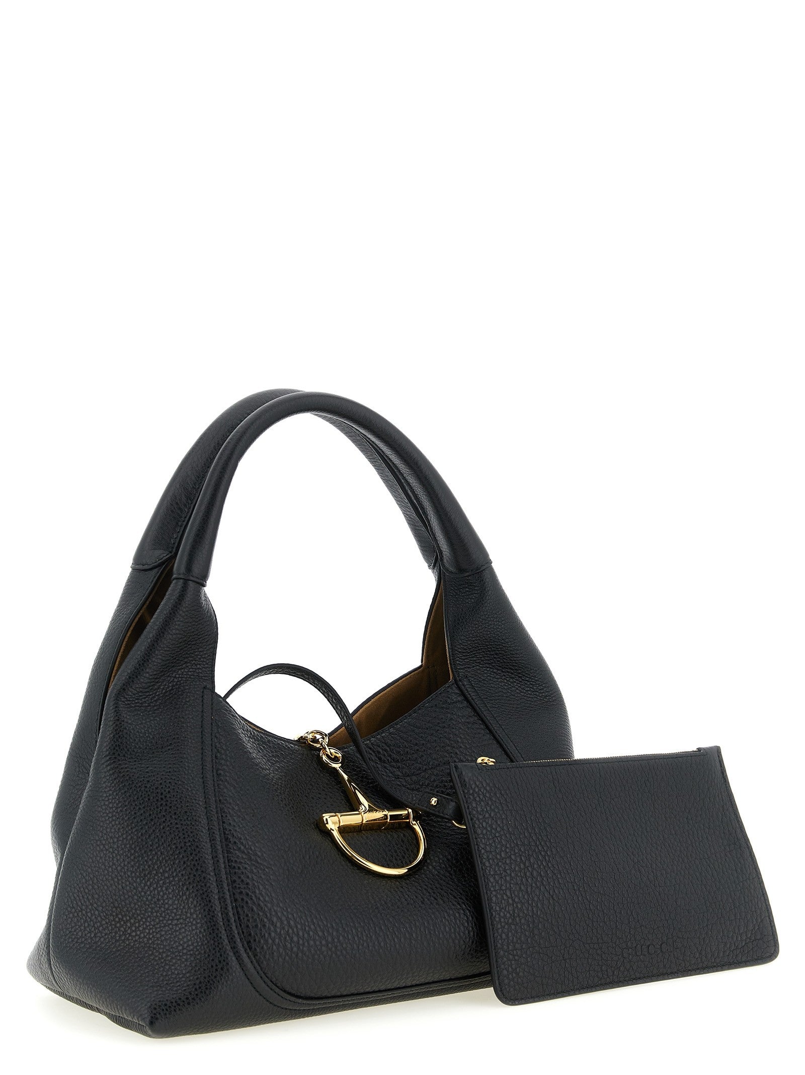 Gucci Gucci Softbit Medium Shoulder Bag Black