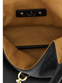 Gucci Gucci Softbit Medium Shoulder Bag Black