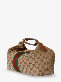 Gucci Women's Gucci Vanity GG Fabric Handbag Brown