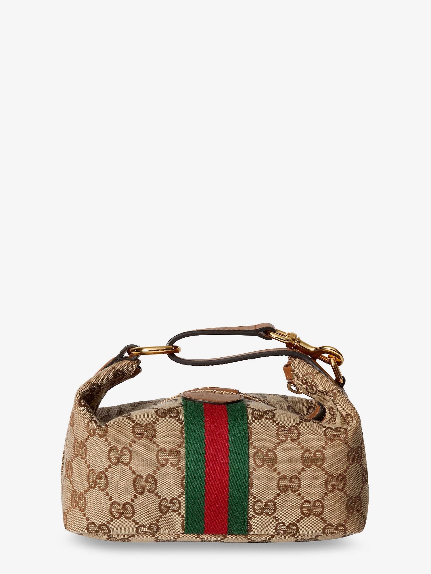 Gucci Women's Gucci Vanity Mini GG Canvas Handbag Brown
