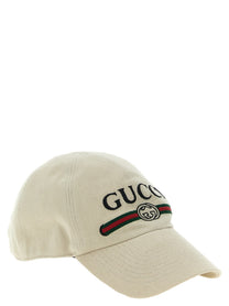 Gucci Gucci Web Incrocio GG Cap White, view 2