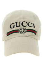 Gucci Gucci Web Incrocio GG Cap White