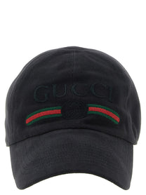 Gucci Gucci Web Incrocio GG Cap Black