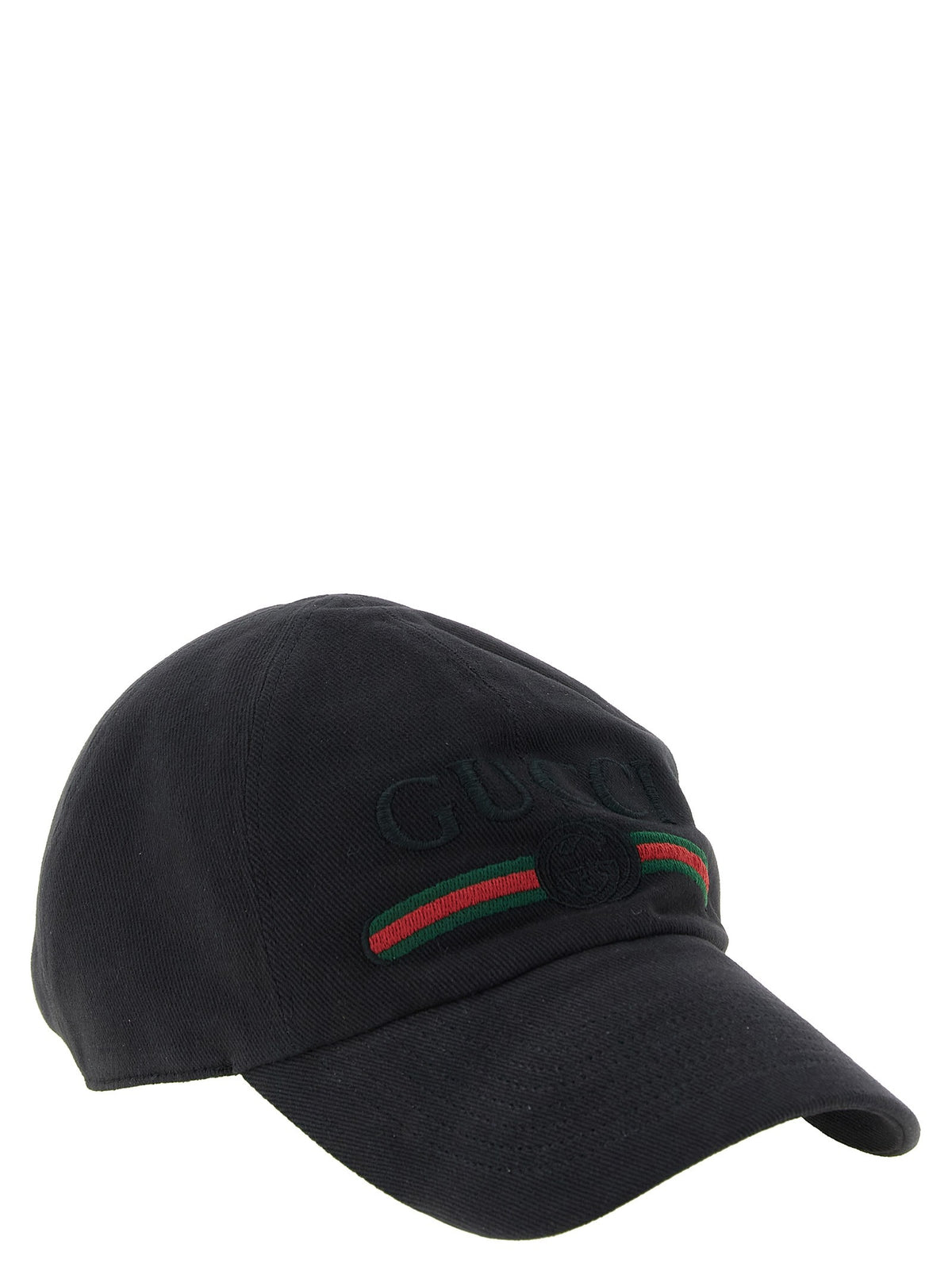 Gucci Gucci Web Incrocio GG Cap Black, view 2
