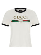 Gucci Gucci Web Print Shirt White