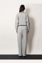 Gucci Women's Cotton Blend Trouser Grey, view 3