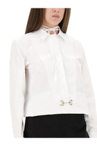 Gucci Women's Cotton Poplin Shirt White, view 4
