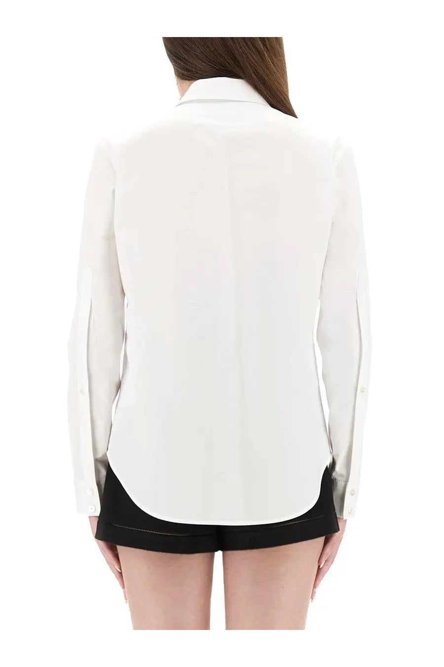 Gucci Women's Cotton Poplin Shirt White, view 3