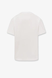 Gucci women’s white cotton t-shirt with a simple minimalist design perfect for casual wear