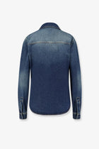 Gucci Women's Denim Shirt Blue, view 4