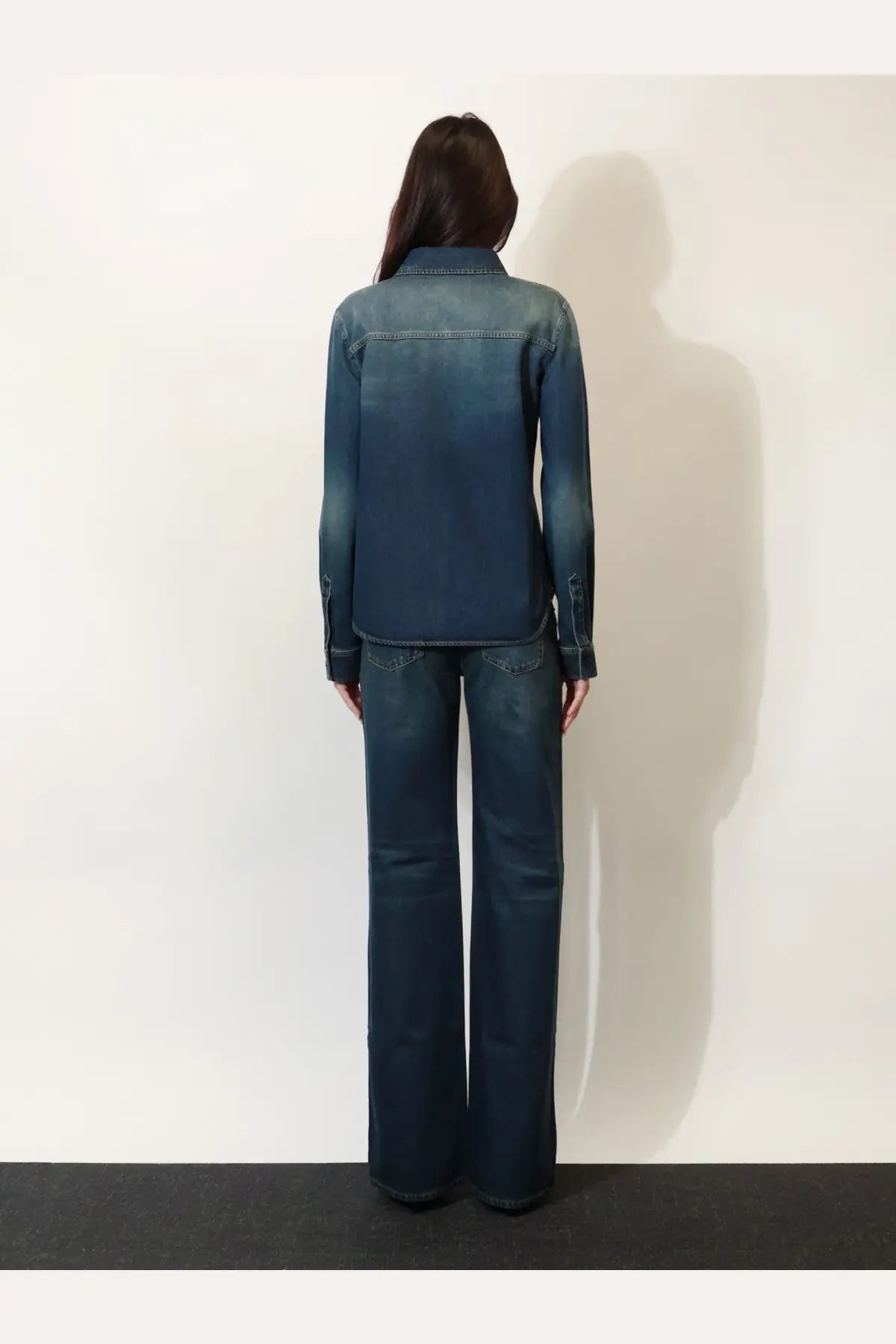 Gucci Women's Denim Shirt Blue, view 3