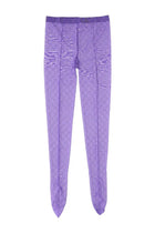 Gucci Women's Fabric Tights Purple