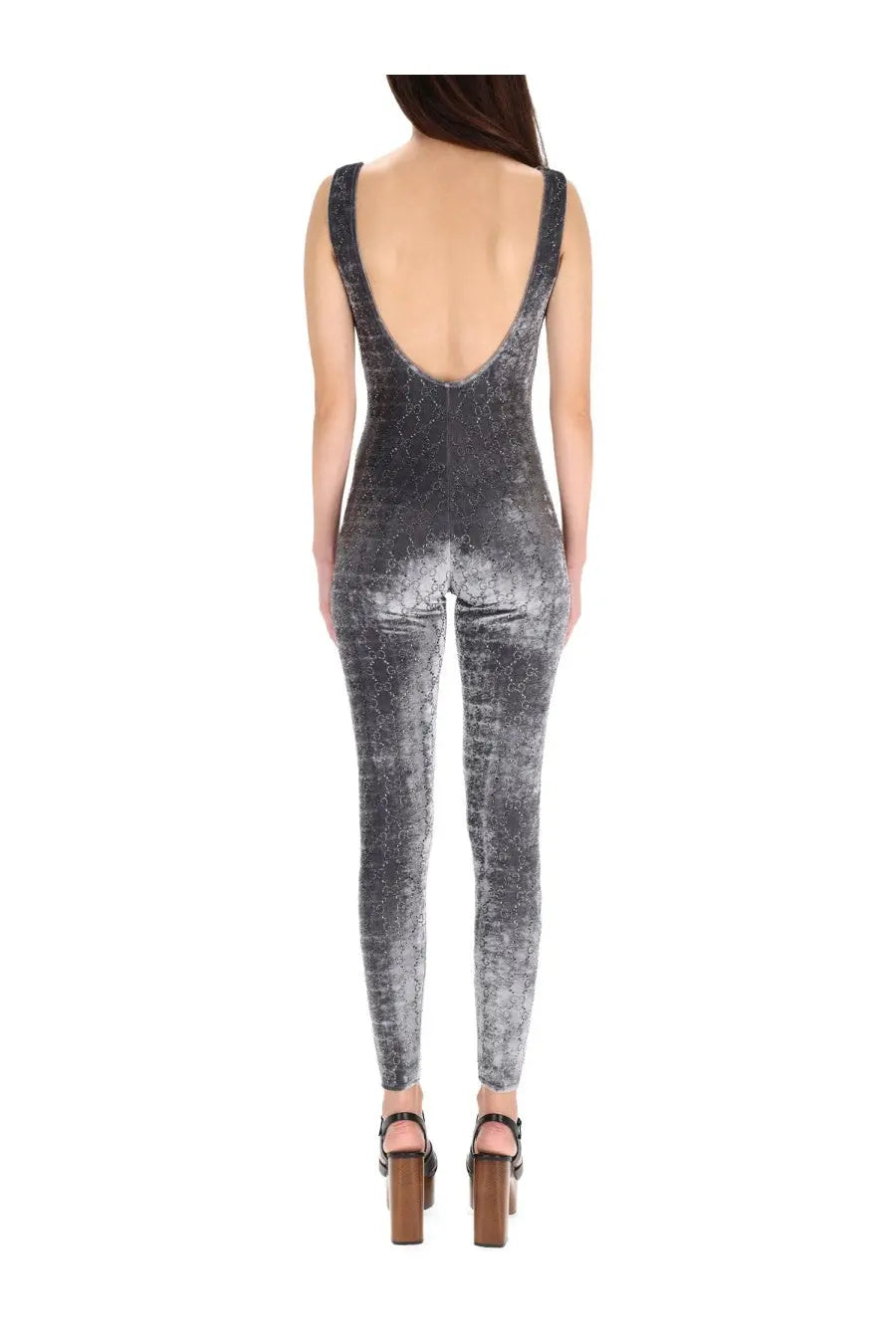 Gucci Women's Jumpsuit Grey, view 3