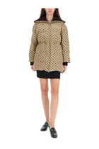 Gucci Women's Quilted Down Jacket Beige, view 2
