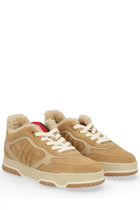 Gucci Women's RE Web Sneaker Brown, view 2