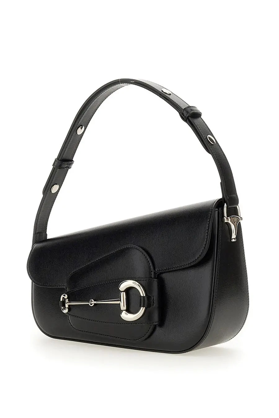 Gucci Women's Shoulder Bag Gucci Horsebit Small Size Black, view 3