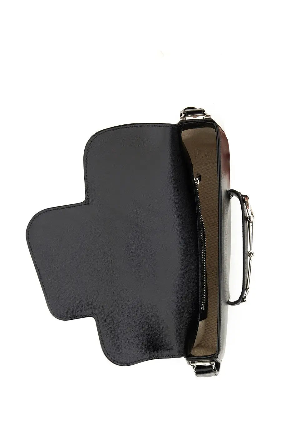 Gucci Women's Shoulder Bag Gucci Horsebit Small Size Black, view 4