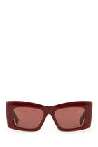 Gucci Women's Square Sunglasses Red