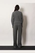 Gucci Women's Stretch Wool Trousers Grey, view 3