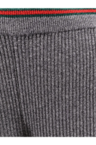 Gucci Women's Stretch Wool Trousers Grey, view 5