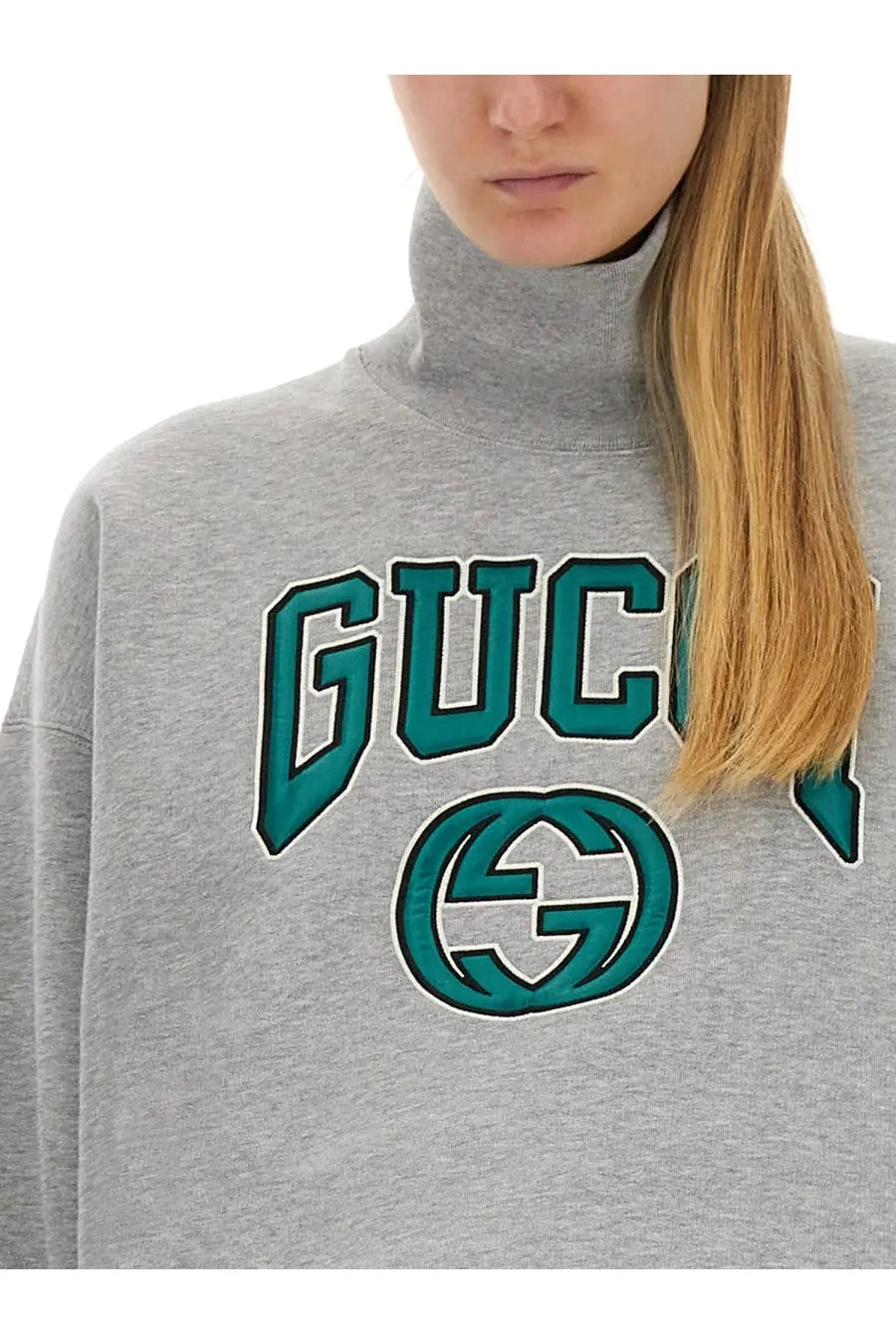 Gucci Women's Sweatshirt Grey, view 4