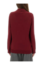 Gucci Women's Ultrafine Wool Polo Shirt Red, view 3