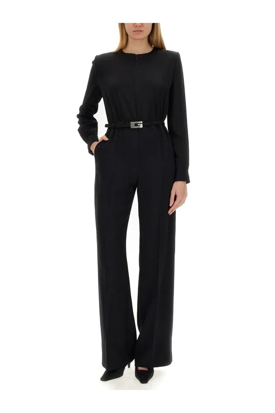 Gucci Women's Viscose Jumpsuit Black, view 2