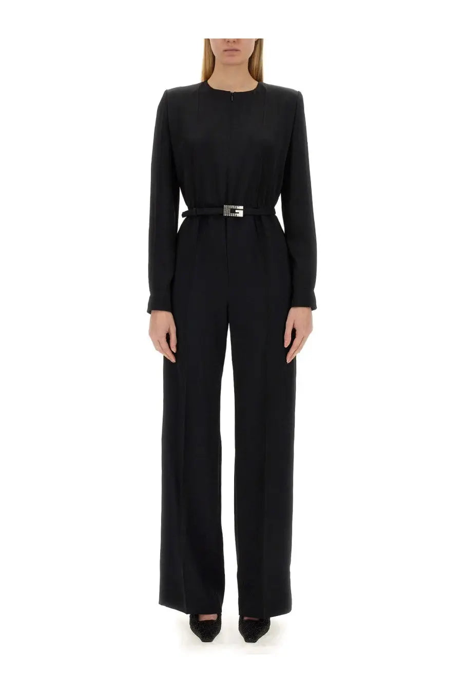 Gucci Women's Viscose Jumpsuit Black