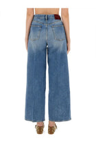 Gucci Women's Wide Leg Jeans Blue, view 3