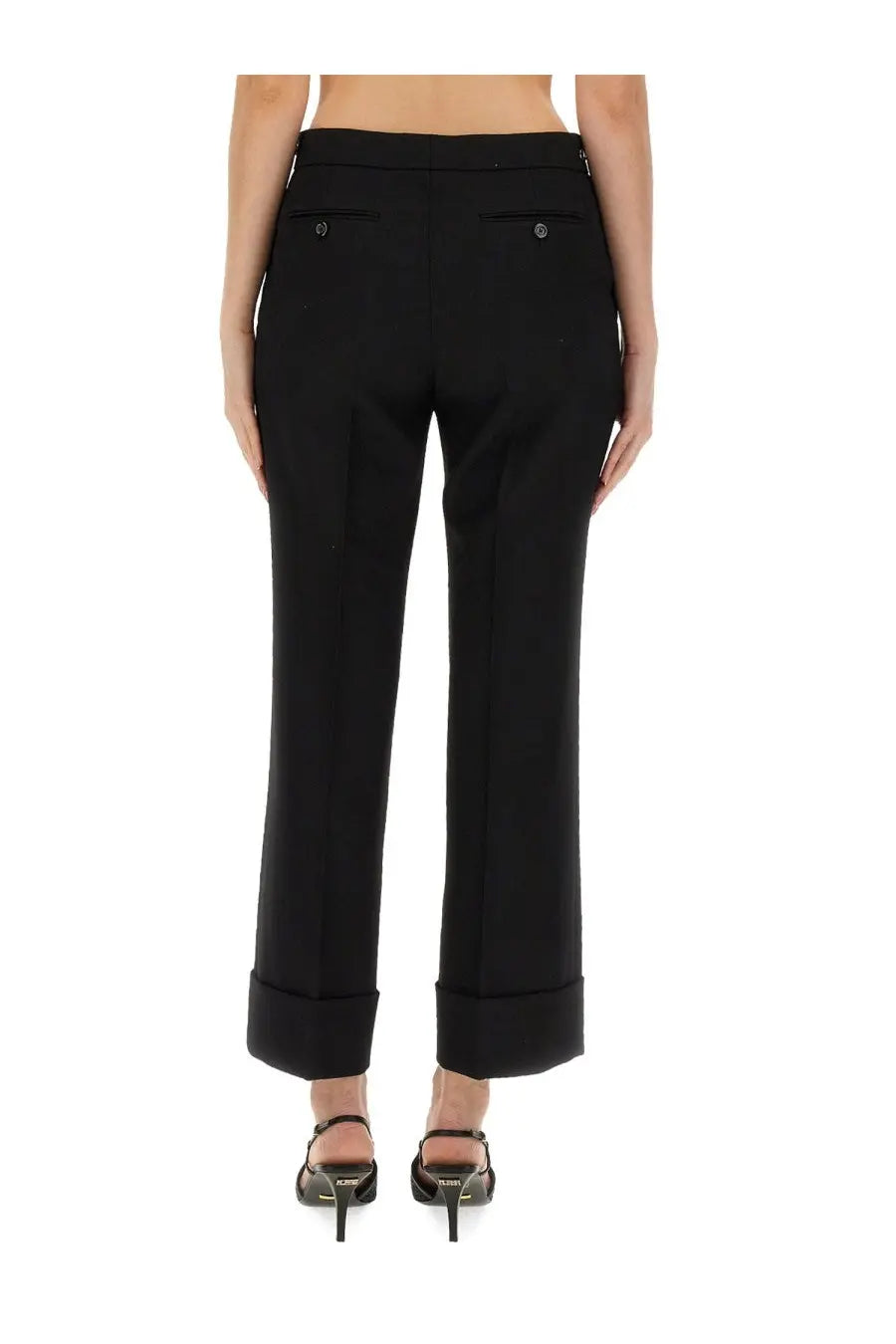 Gucci Women's Wool Pants Black, view 4