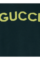 Gucci Women's Wool Sweater Green, view 3
