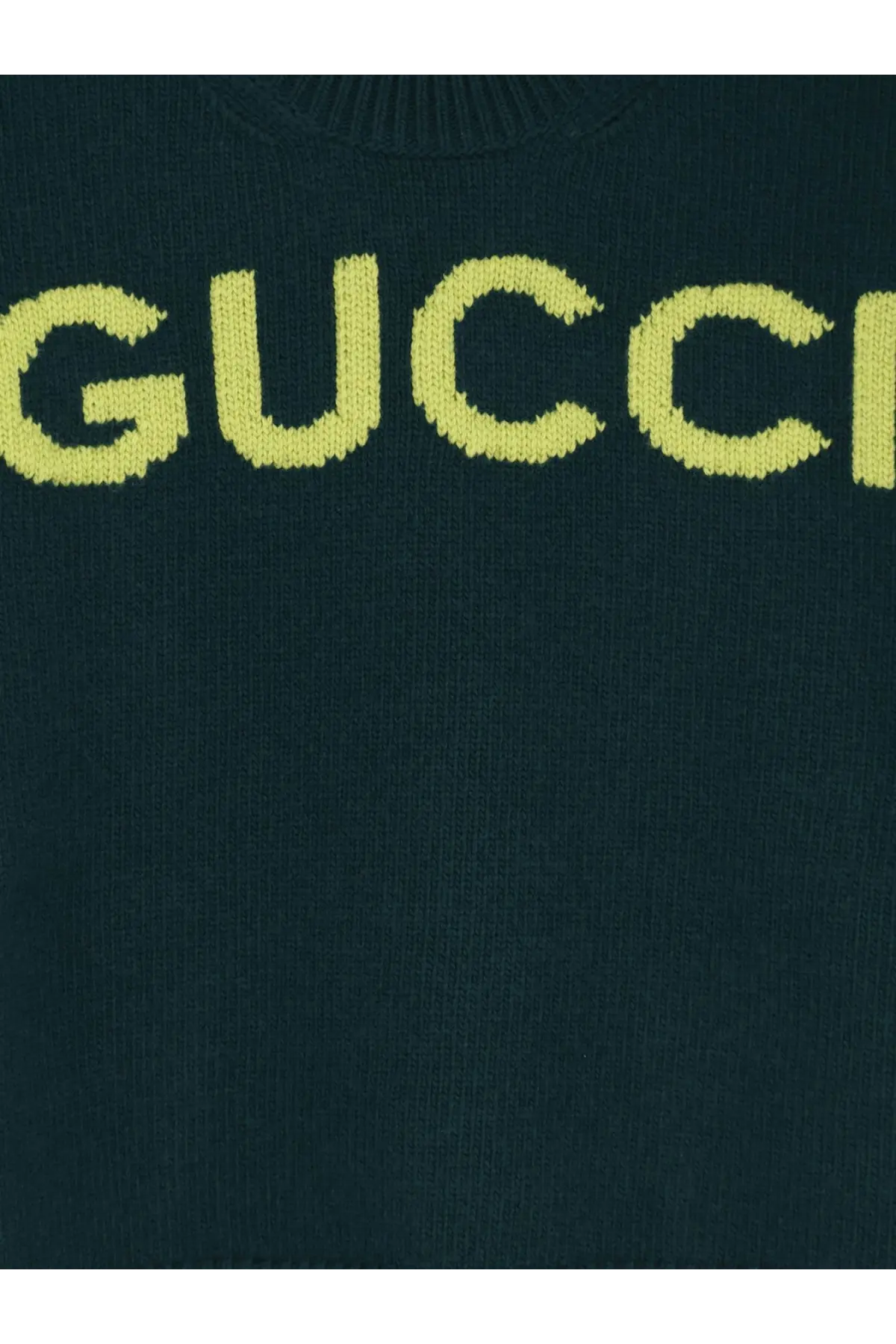 Gucci Women's Wool Sweater Green, view 3