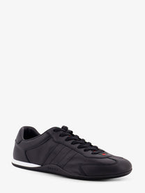 Gucci Men's Guci Shift Leather Sneakers Black