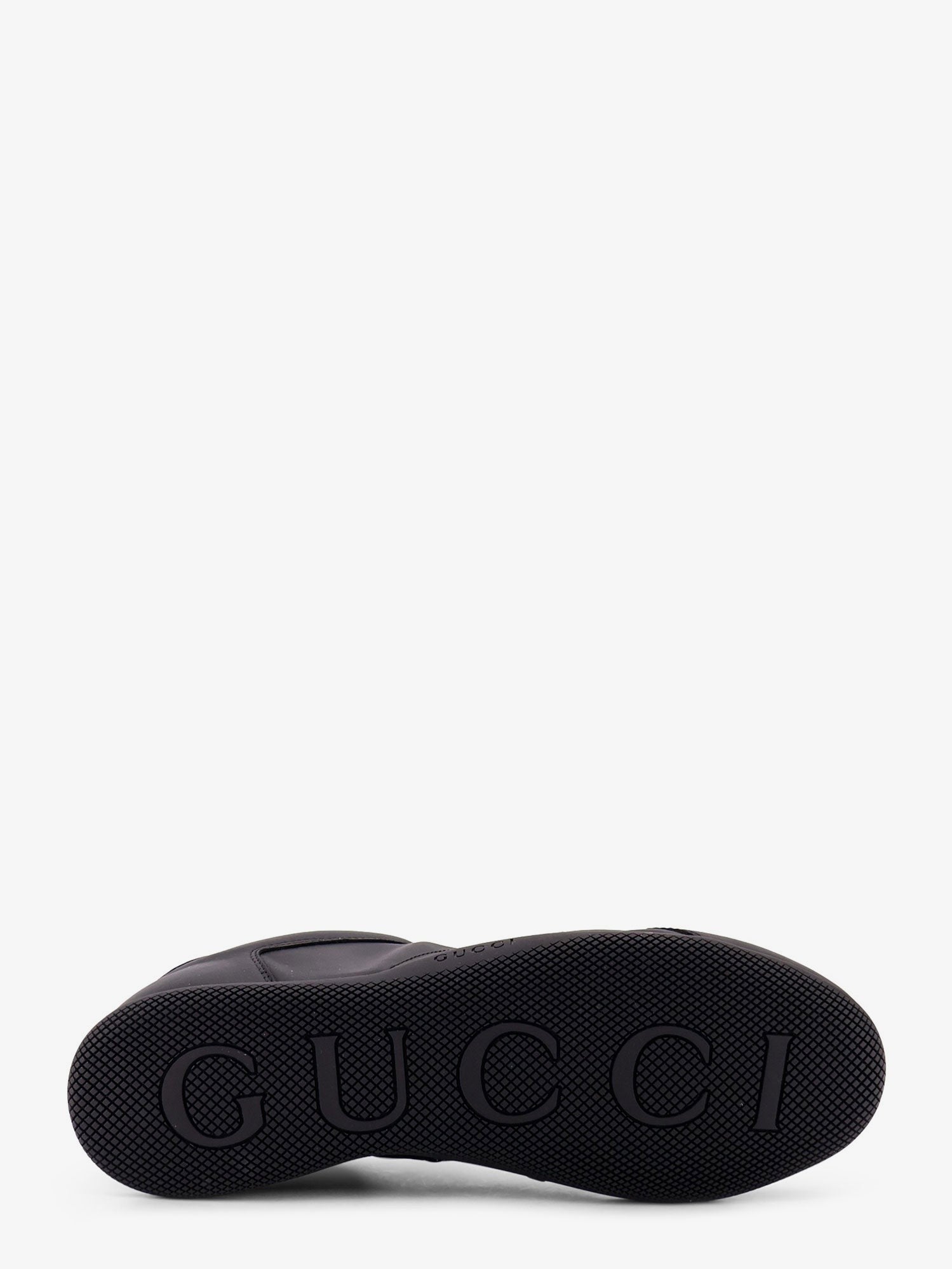 Gucci Men's Guci Shift Leather Sneakers Black
