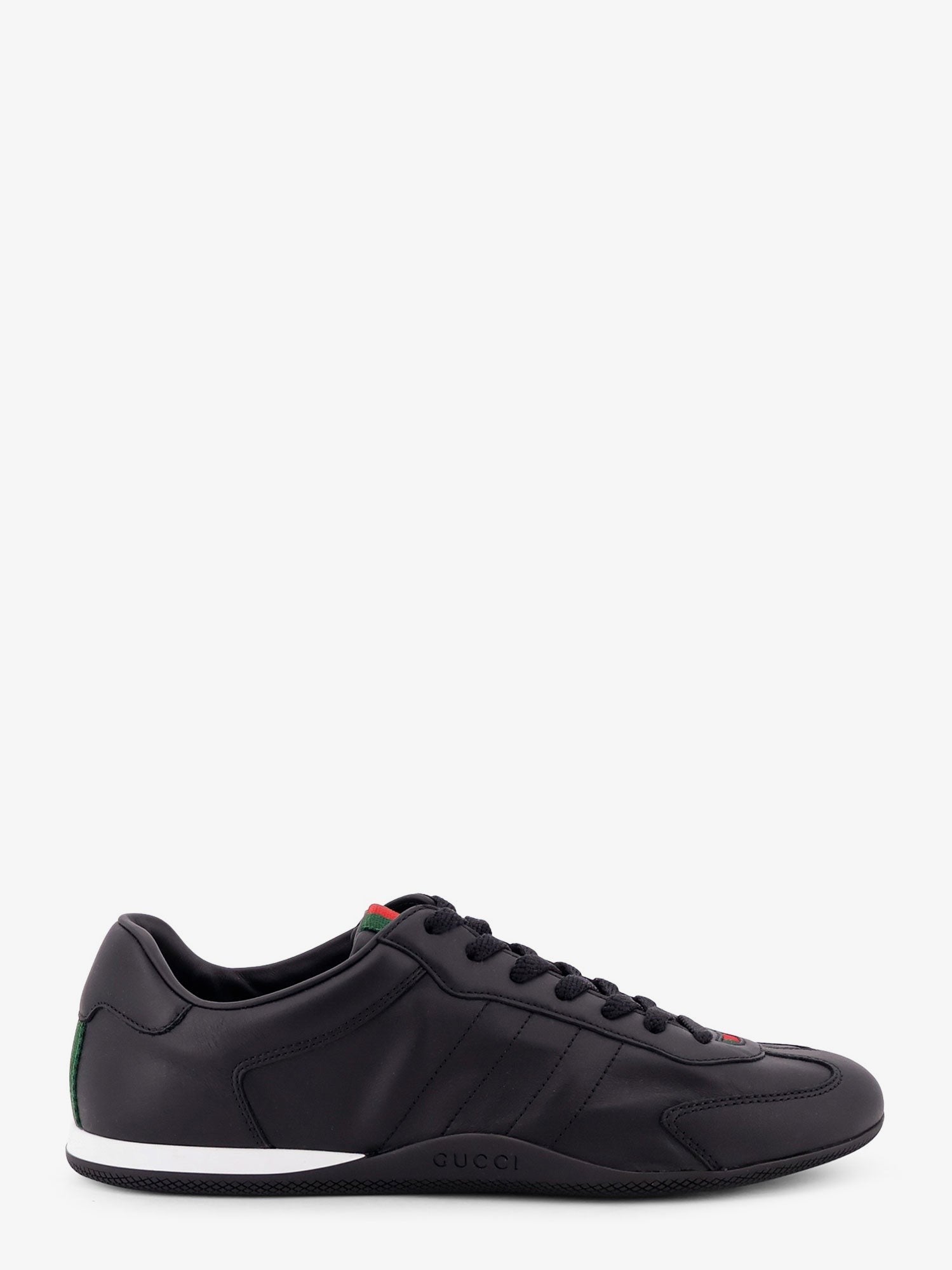 Gucci Men's Guci Shift Leather Sneakers Black