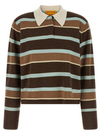 GUEST IN RESIDENCE - GUEST IN RESIDENCE - ’Cropped stripe Rugby’ sweater - Women’s Knitwear