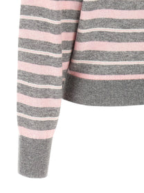 GUEST IN RESIDENCE - GUEST IN RESIDENCE - ’Clloegiate Stripe Polo’ sweater - Women’s Knitwear