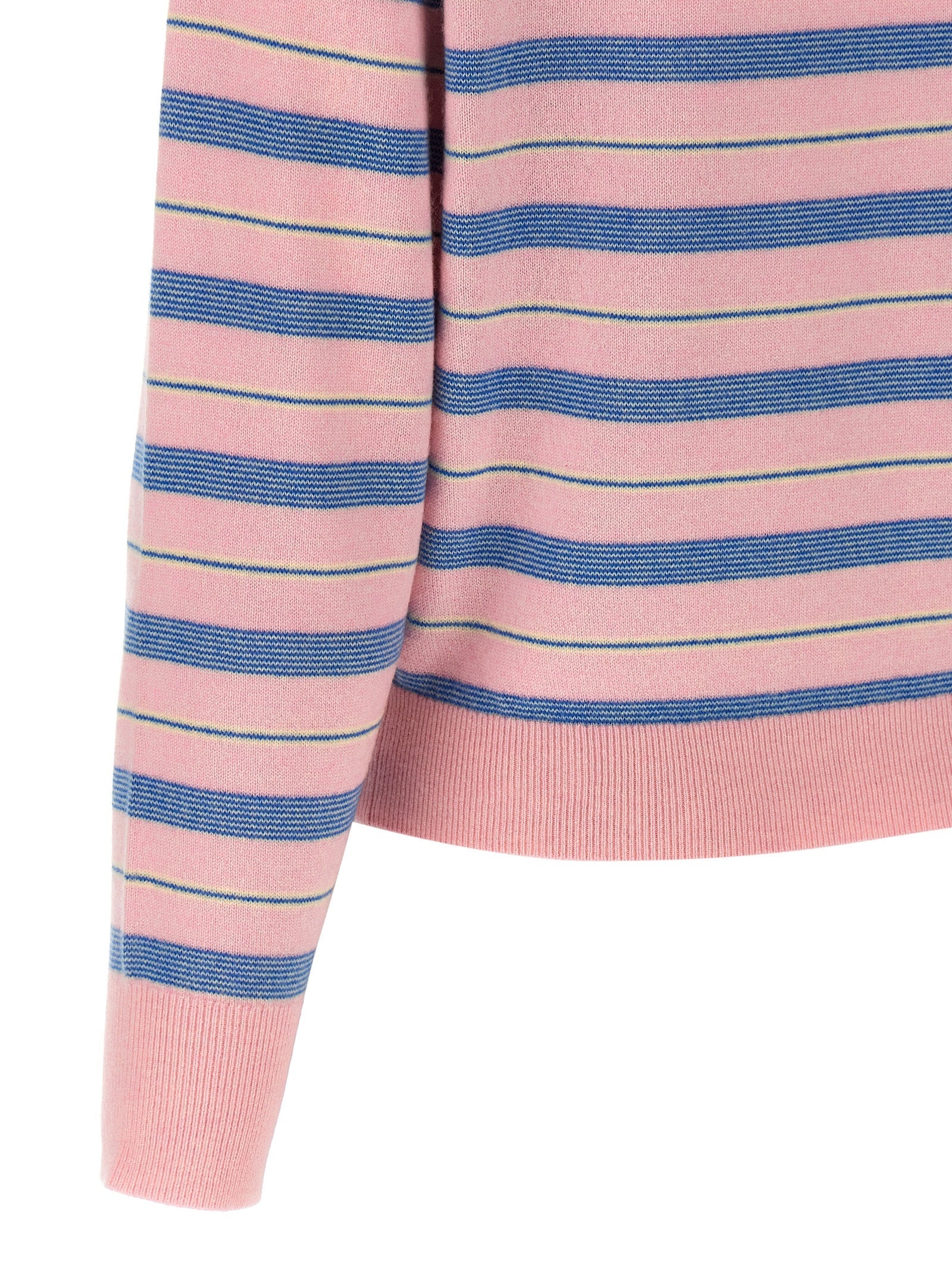 GUEST IN RESIDENCE - GUEST IN RESIDENCE - ’Collegiate Stripe Polo’ sweater - Women’s Knitwear